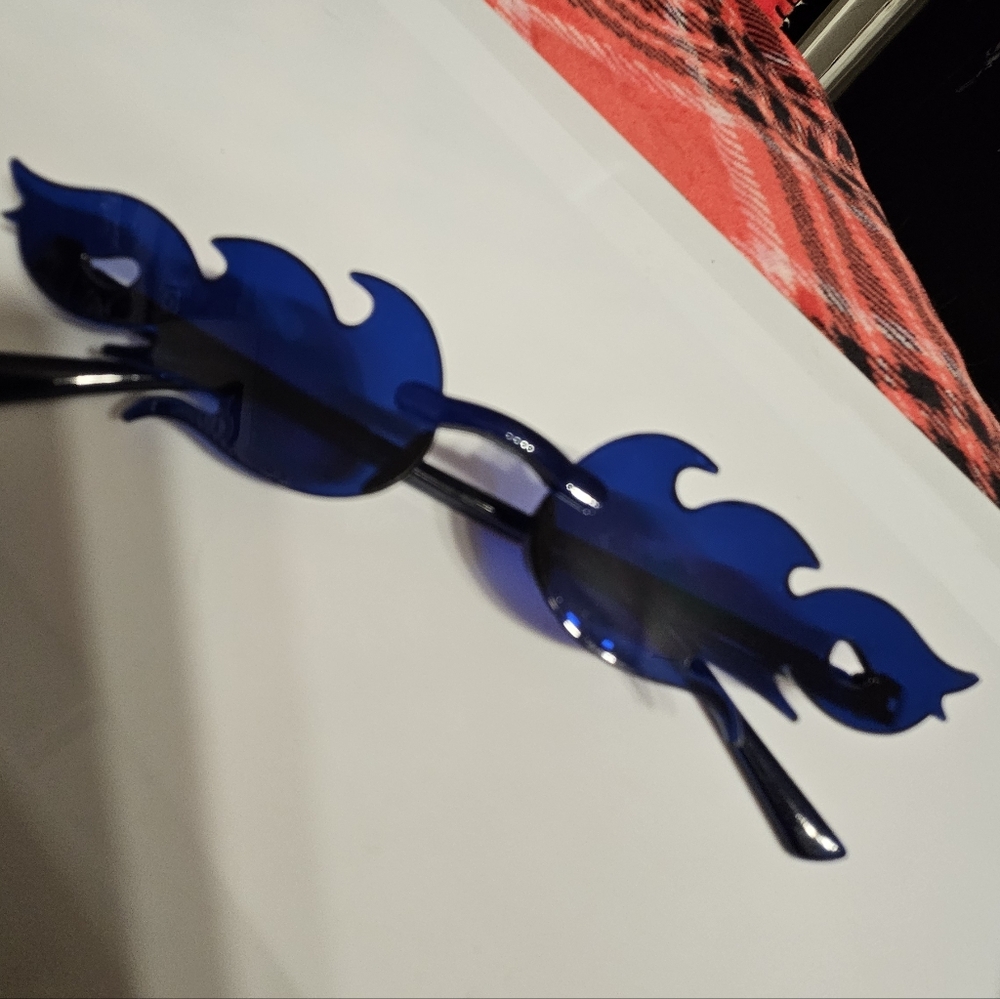 Blue Flame Sunglasses